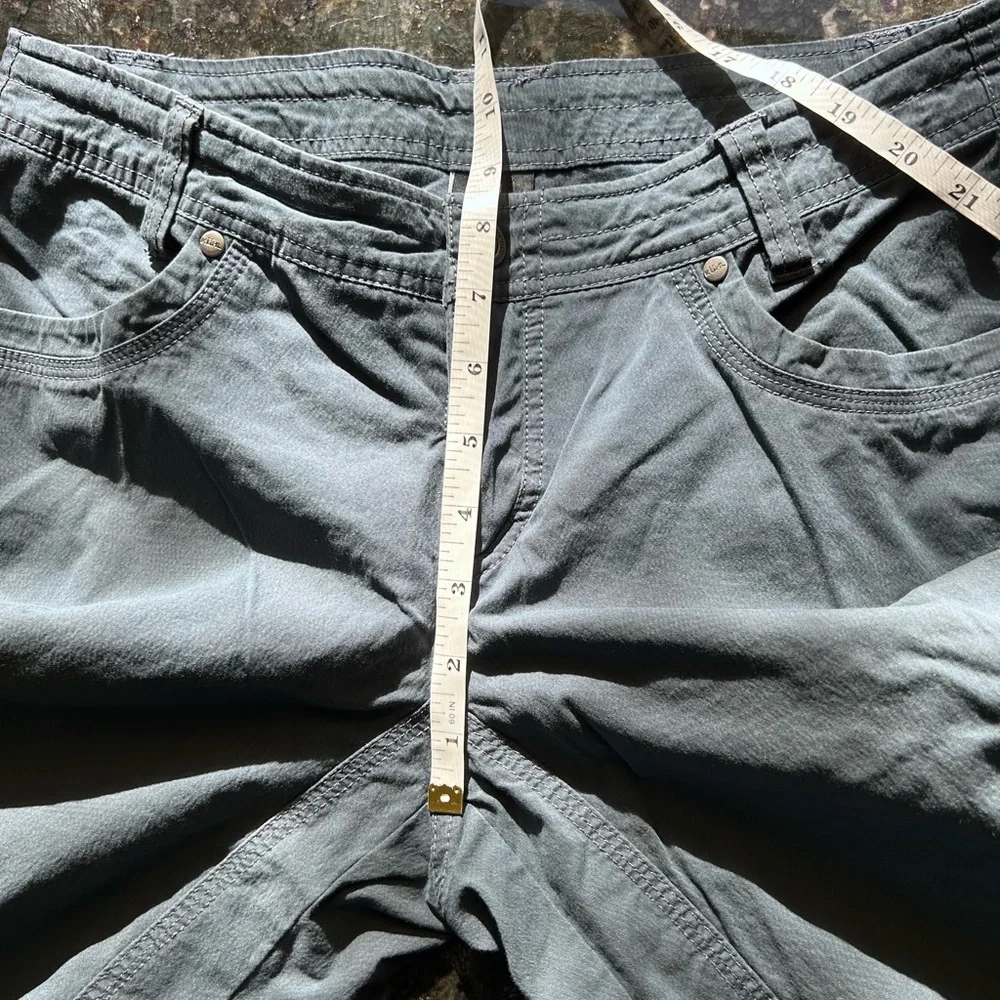 Kuhl Splash Roll Up Pants in Metal Blue. EUC. UPF 50. Quick dry. Hiking. - Picture 15 of 16